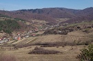 Výhľad na obec Milpoš. Oblasť Koscelisko.