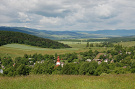 Pohľad na obec Drienica