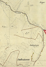 Katastrálna mapa Olejníkov, časť Ambrušovce. Sign. Ša 222, č. mapy 21. Dolné Ambrušovce.