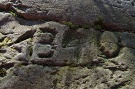 Npisy na kameni v oblasti Banisko