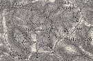 Obce Ambruovce a Baranie ma mape tretieho vojenskho mapovania Uhorska