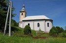 Gréckokatolícky chrám Presvätej Bohorodičky Ochrankyne v obci Kríže z roku 1852.