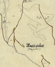 Predn Baranie. Katastrlna mapa Olejnkov. Sign. a 222, . mapy 25.