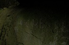 Nápis v Zbojníckej jaskyni