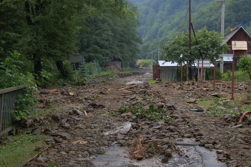 Livovská Huta dva dni po povodni