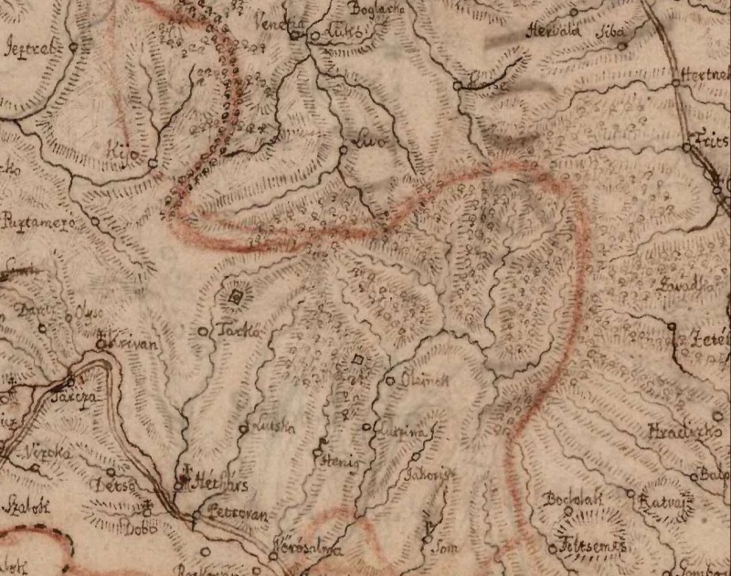 Comitatus Sárosiensis 1730-1740