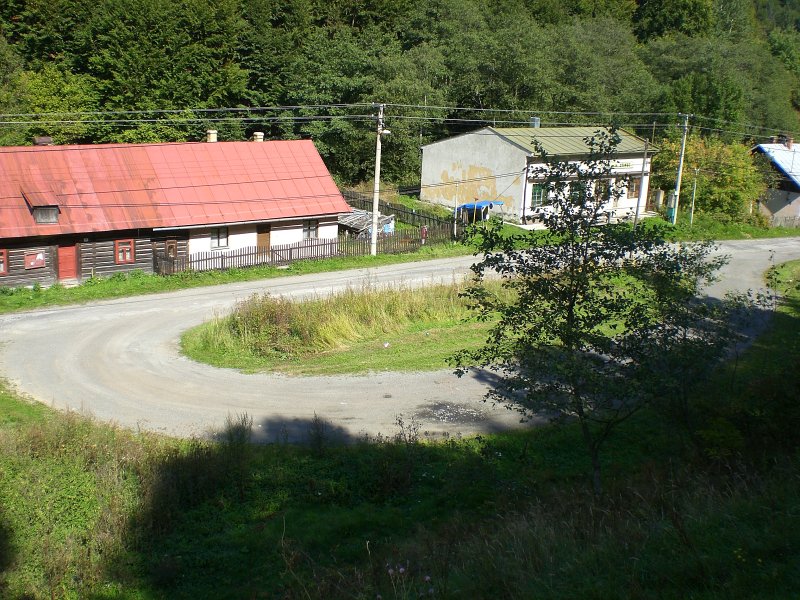 Autobusová zastávka v Livovskej Hute