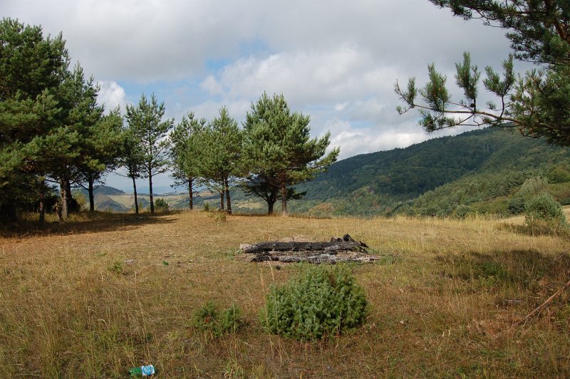 Majdakov briežok - vrchol