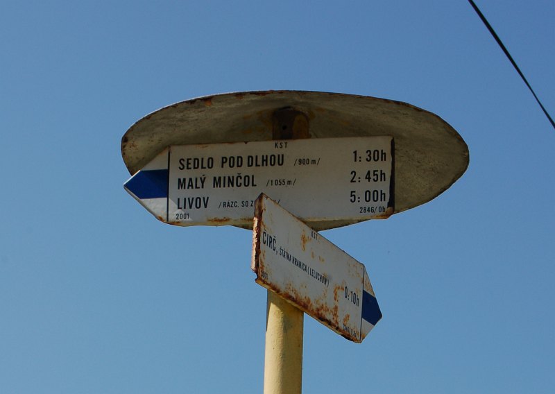 Smerovník v Ruskej Voli nad Popradom