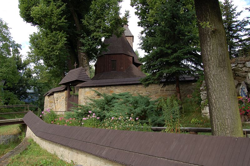 Drevený kostolík v Hervartove