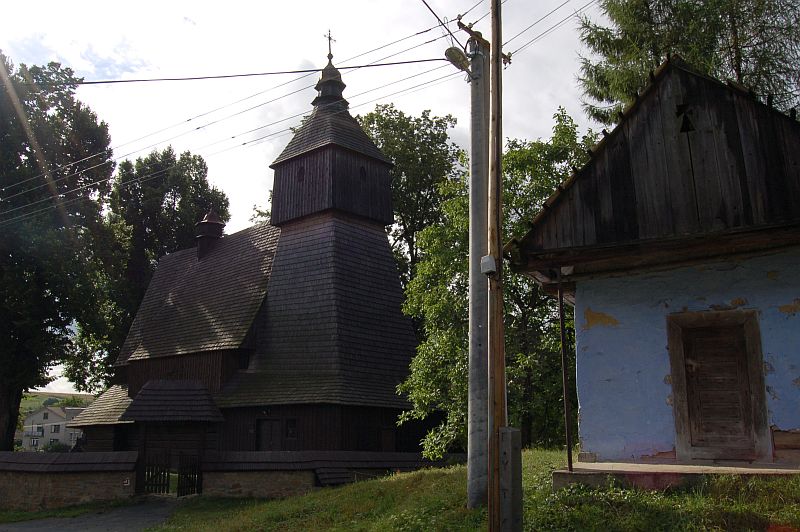 Drevený kostolík v Hervartove
