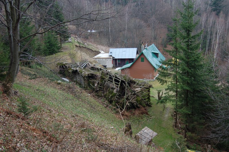 Posledné drevenice na Baraňom