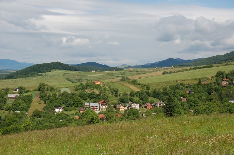 Pohľad na obec Drienica