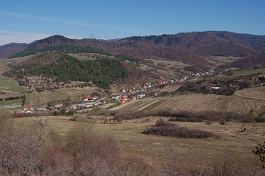 Výhľad na obec Milpoš